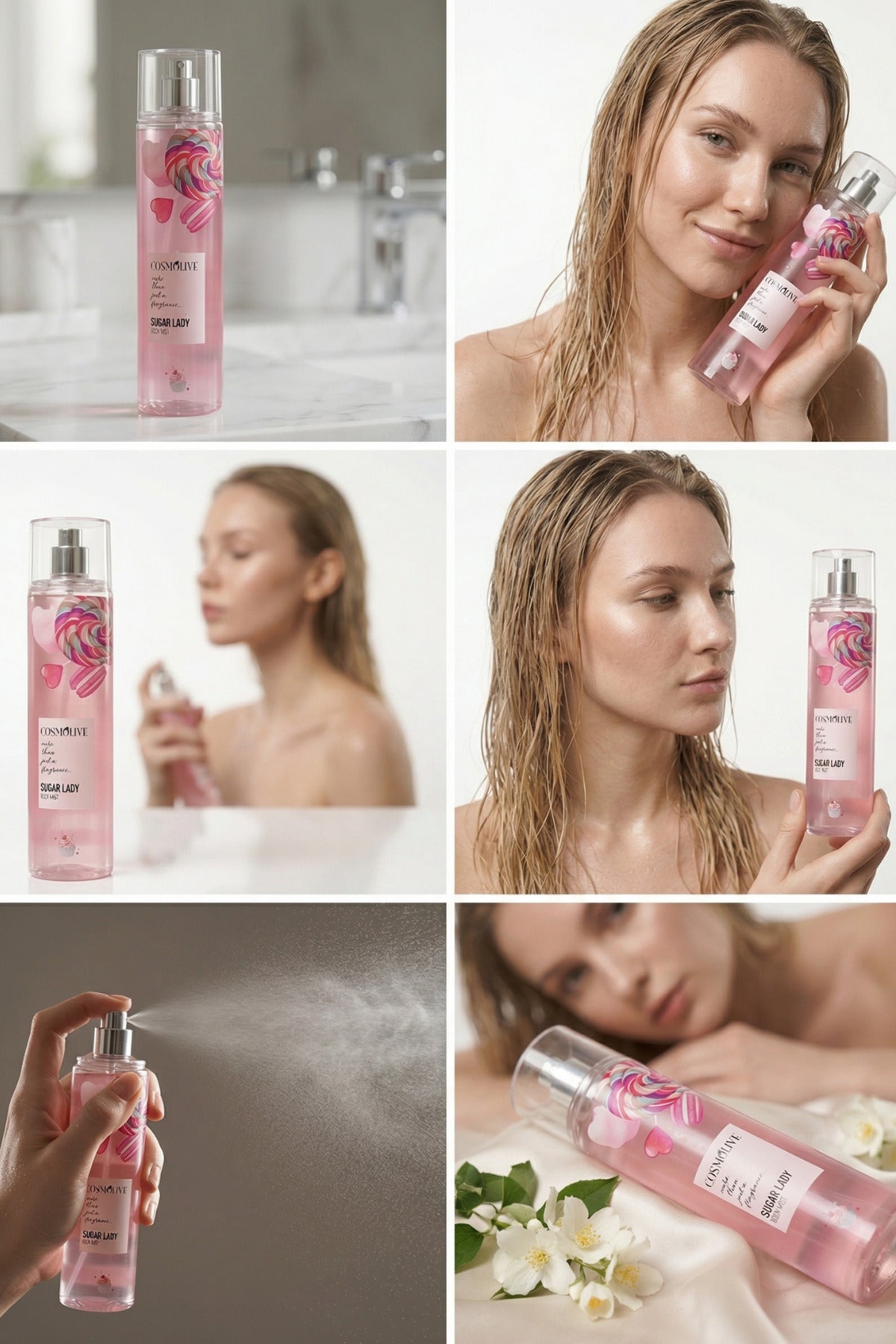 Vücut Spreyi Body Mist Lost In Fantasy Sugar Lady Kadın Nemlendirici - 6