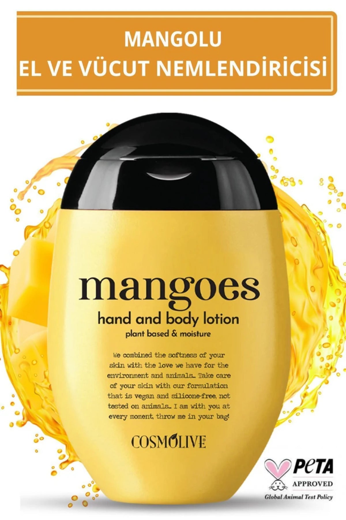 El Ve Vücut Losyonu Kokulu Nemlendirici Mangolu Krem