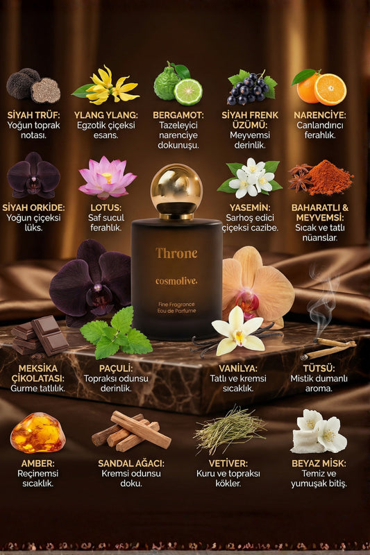 Black Orchid Yüksek Esans Kalıcı Erkek Parfum The Throne Edp - 2