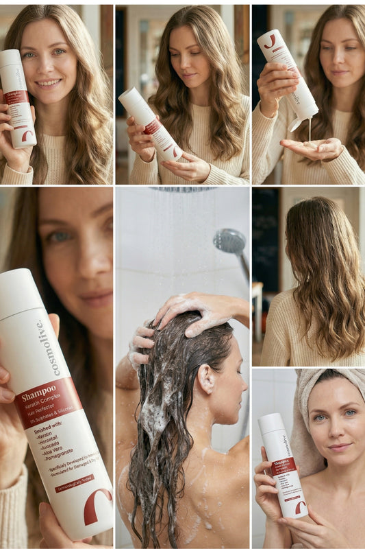 Saç Için Kolay Tarama- Saç Teli Güçlendirici Hair Conditioner Keratin Şampuan - 2