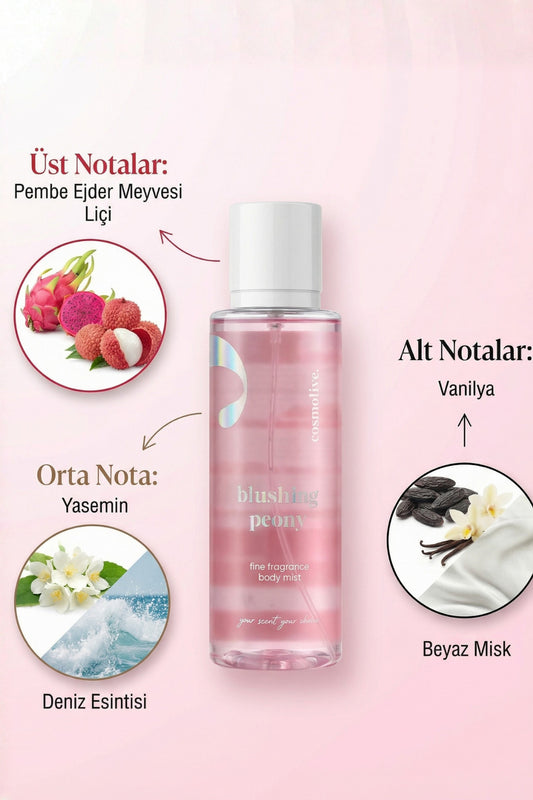 Vücut Spreyi Body Mist Brazilian Crush Cheirosa 68 Blushing Peony - 2