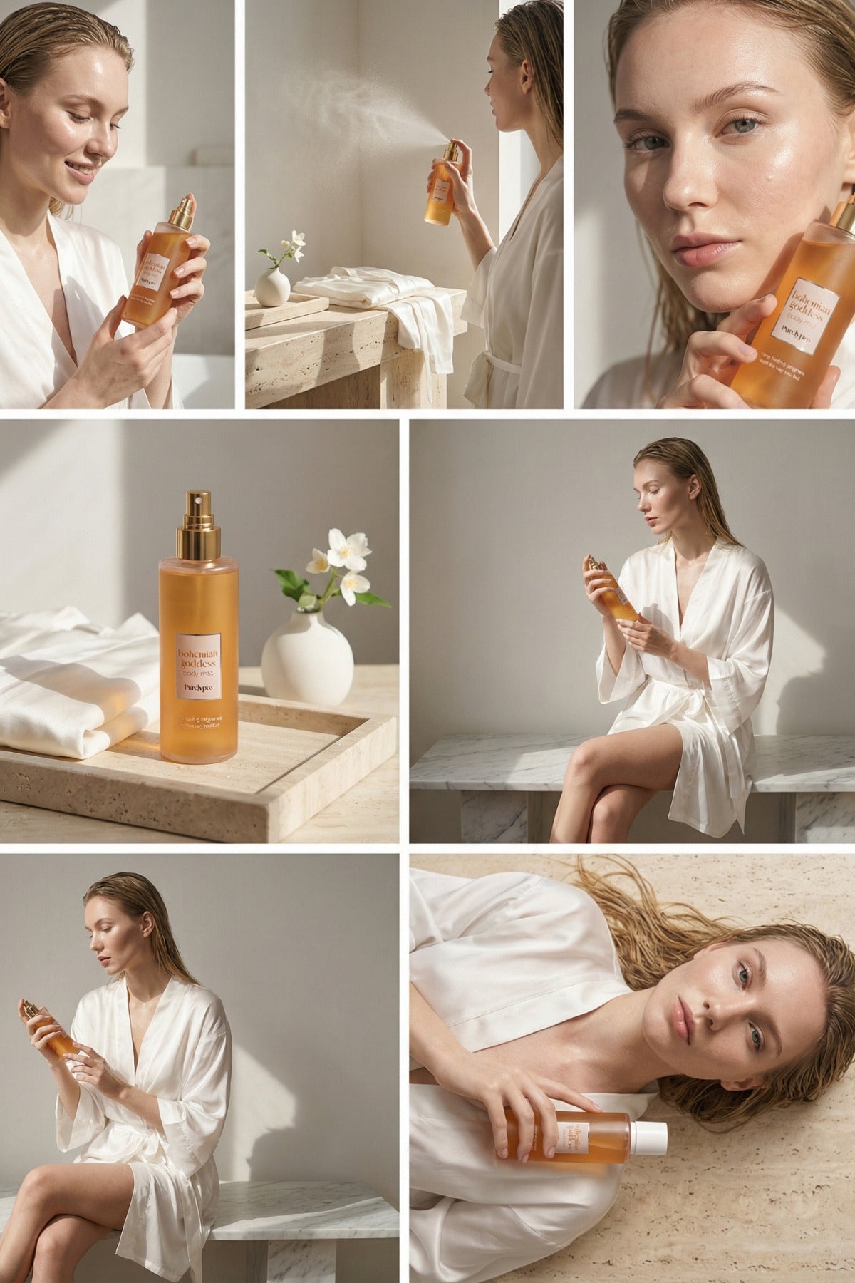 Vücut Spreyi Body Mist Bohemian Goddes Kadın Işıltılı Nemlendirici - 6