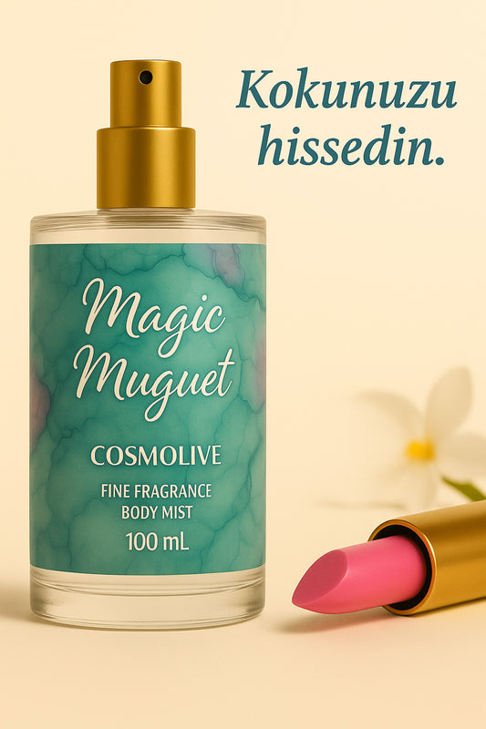 Seyahat Boy Body Mist Magic Muguet Kadın Işıltılı Nemlendirici Vücut Spreyi - 4