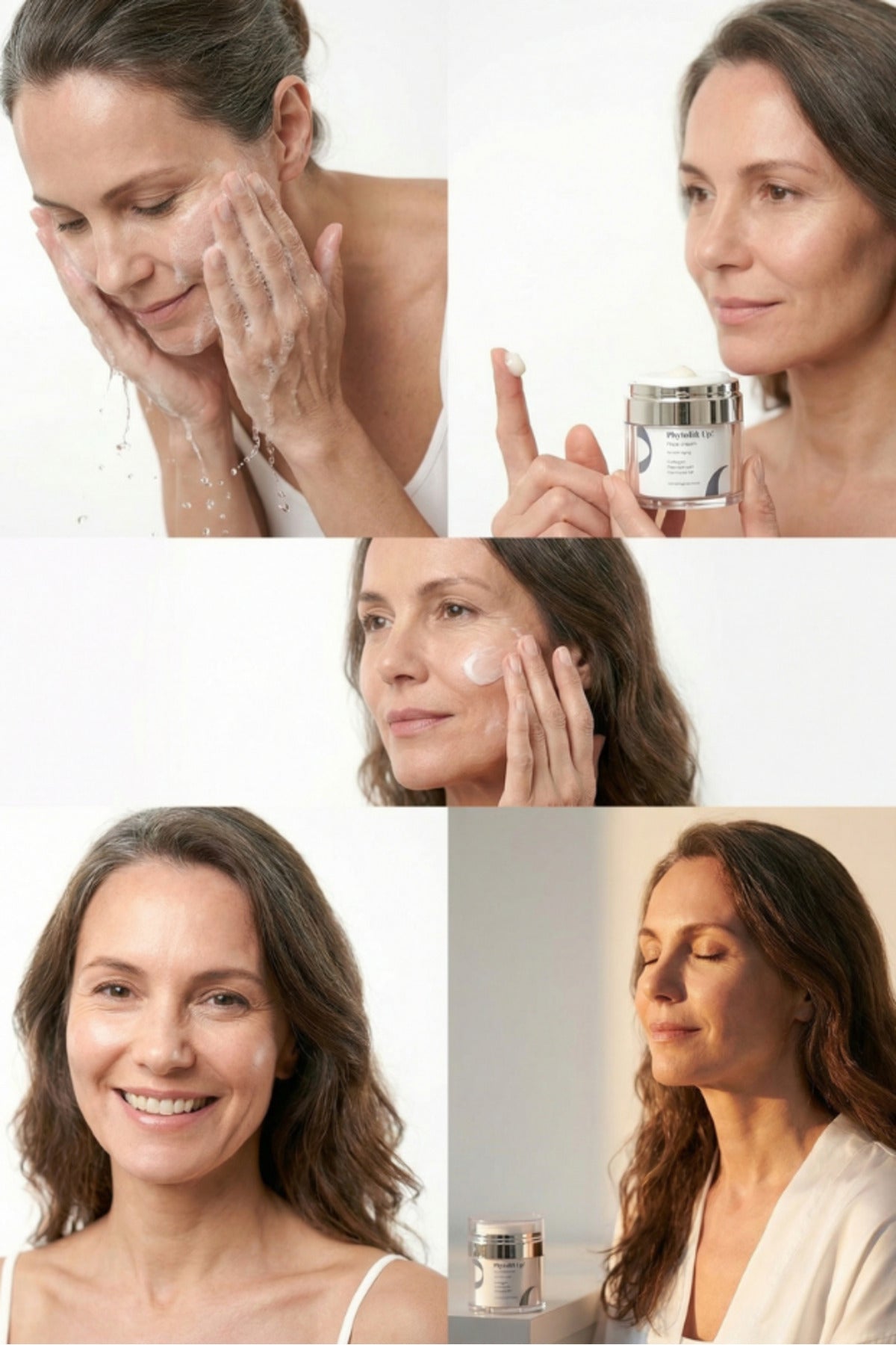 Yaşlanma Ve Kırışıklık Karşıtı Nemlendirici Yüz Göz Çevresi Altı Cilt Kremi Gece Yağlı Su Bazlı Kuru - 6