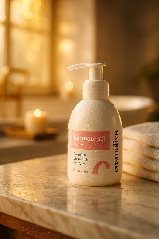 İntim Yıkama Jeli 300ml Genital Bölge Koku Giderici Batık Giderici Aloe Vera & Papatya - 3