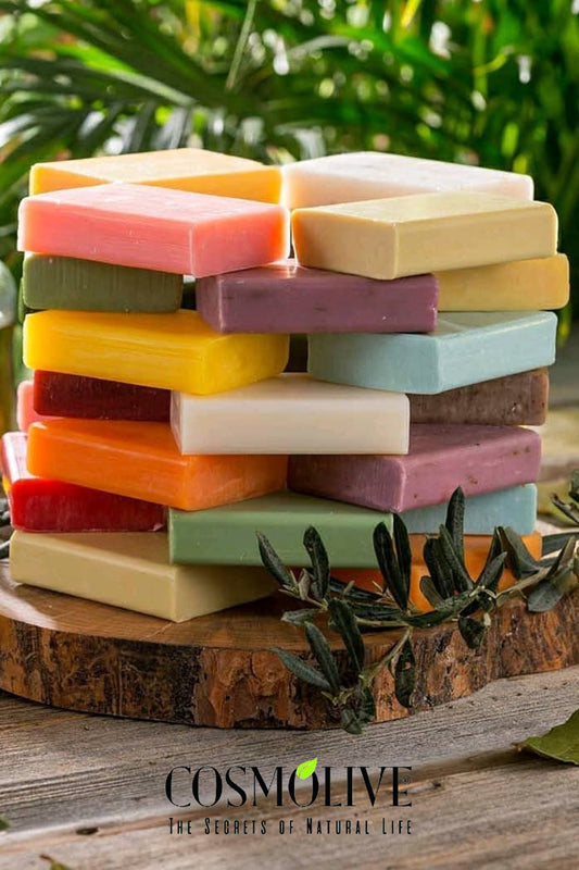 %100 El Yapımı Yüz Saç Cilt Bakımı Sabun Nane Limon Sporcular Için 100 G - 2