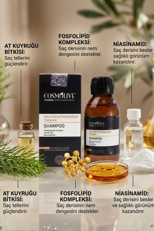 Şampuan Saç Dökülmesi Karşıtı Sülfatsız Hızlı Uzatma At Kuyruğu Özlü Onarıcı Besleyici