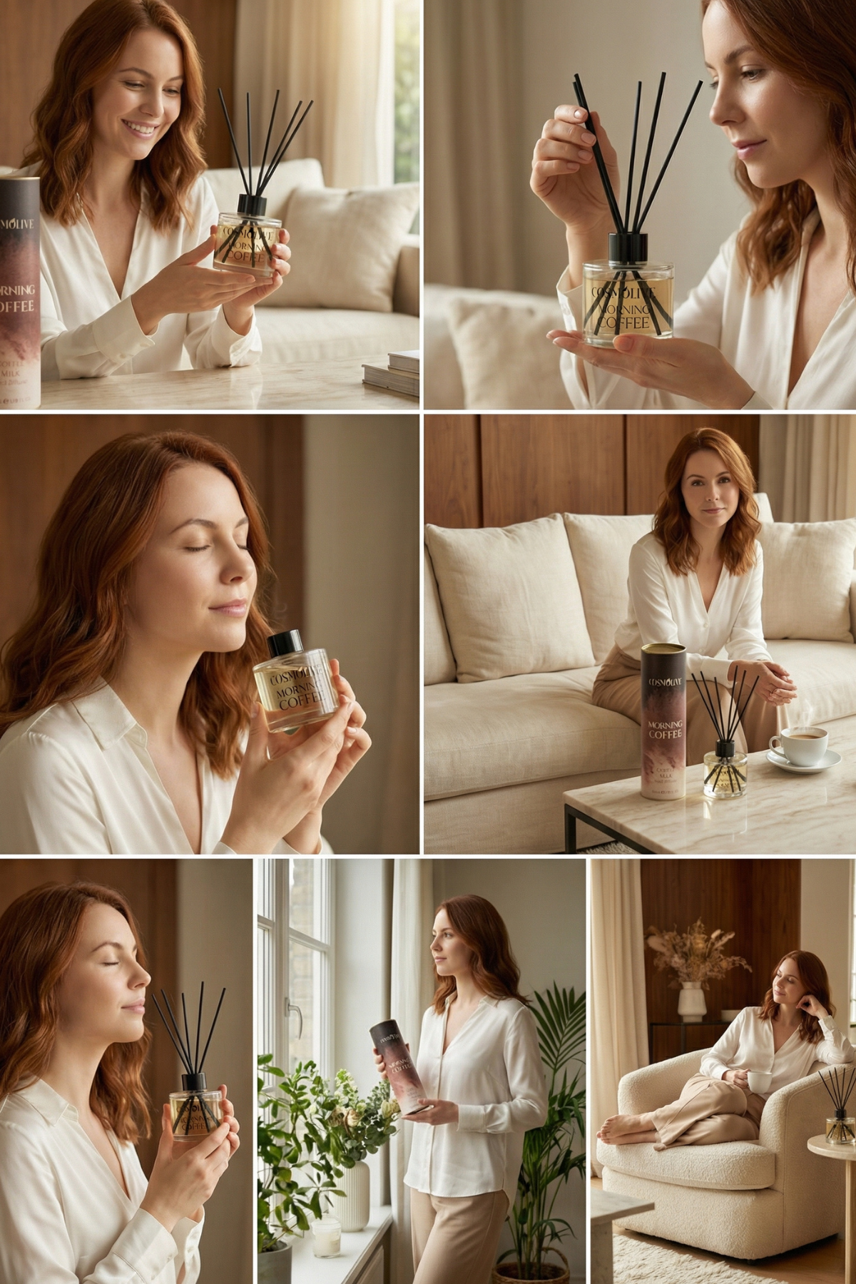 Oda Kokusu Bambu Çubuklu Kahve & Süt Kokulu 100 ml