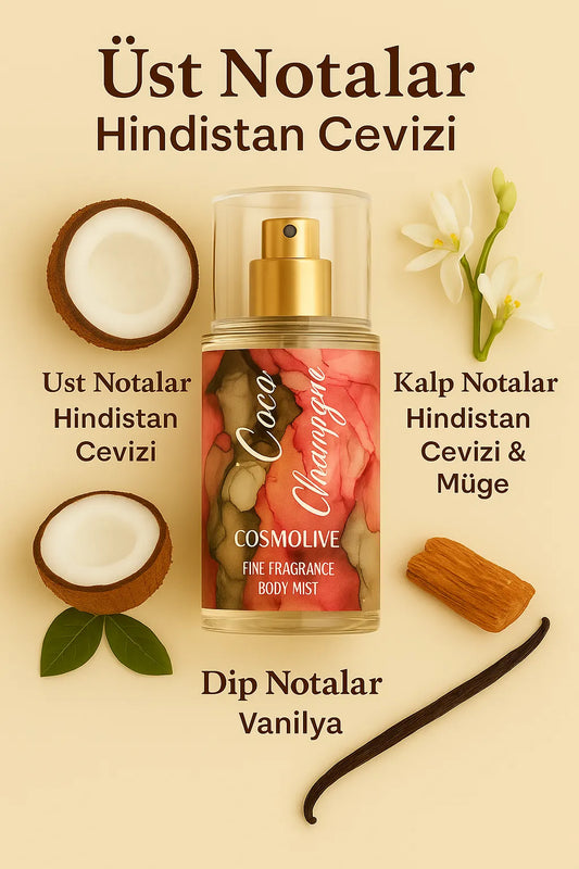 Body Mist Coconut Passion Seyahat Boy