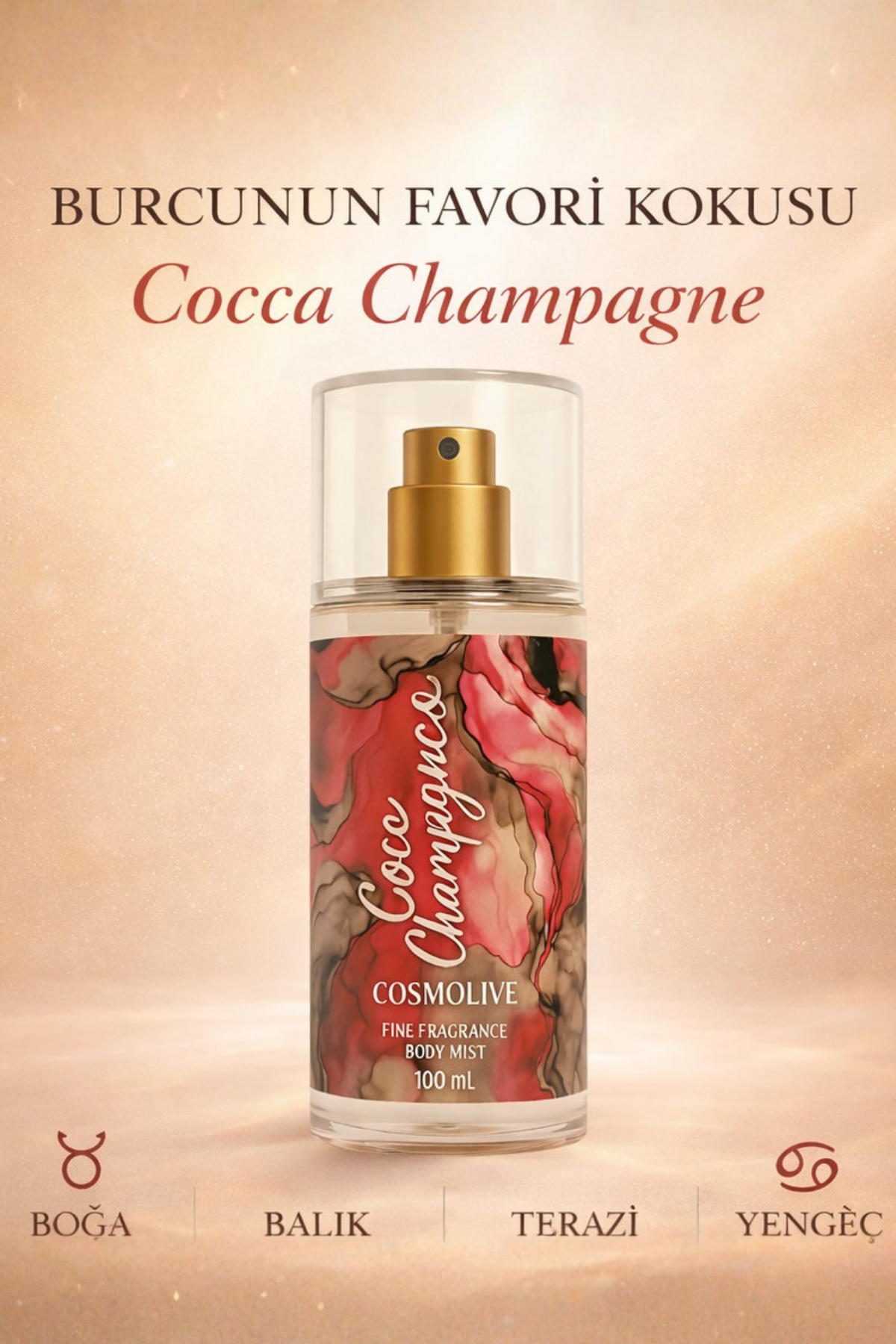 Coco Champagne — Seyahat Boy Vücut Spreyi 100ml