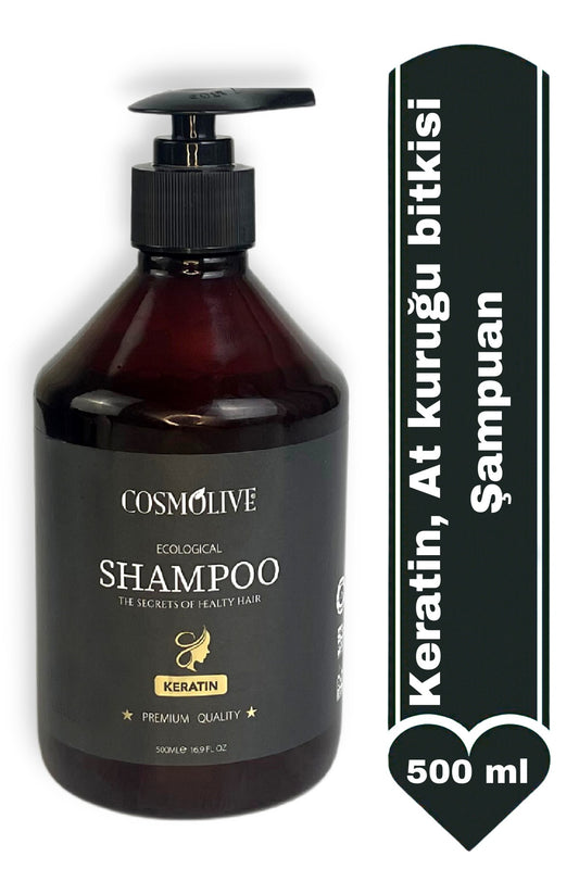 Ekolojik Şampuan Keratin 500 ml