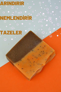 El Yapımı Sabun Sandal Ağacı & Portakal Erkeklere Özel Yüz Saç Cilt Bakımı 100 gr - 5