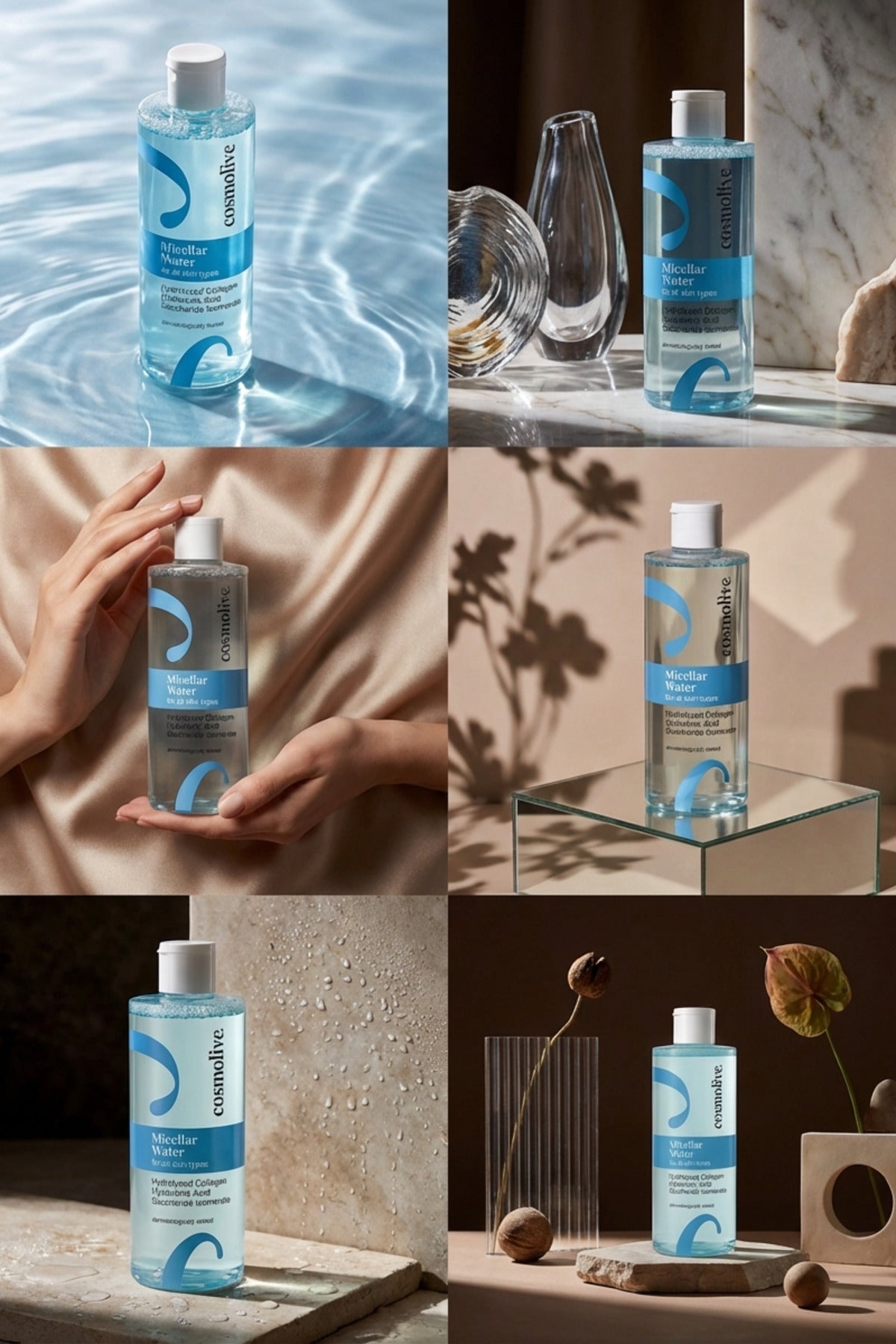 Makyaj Temizleyici 390 ml Yüz Temizleyici Hyalüronik Asit Tüm Cilt Tipleri Için - 4
