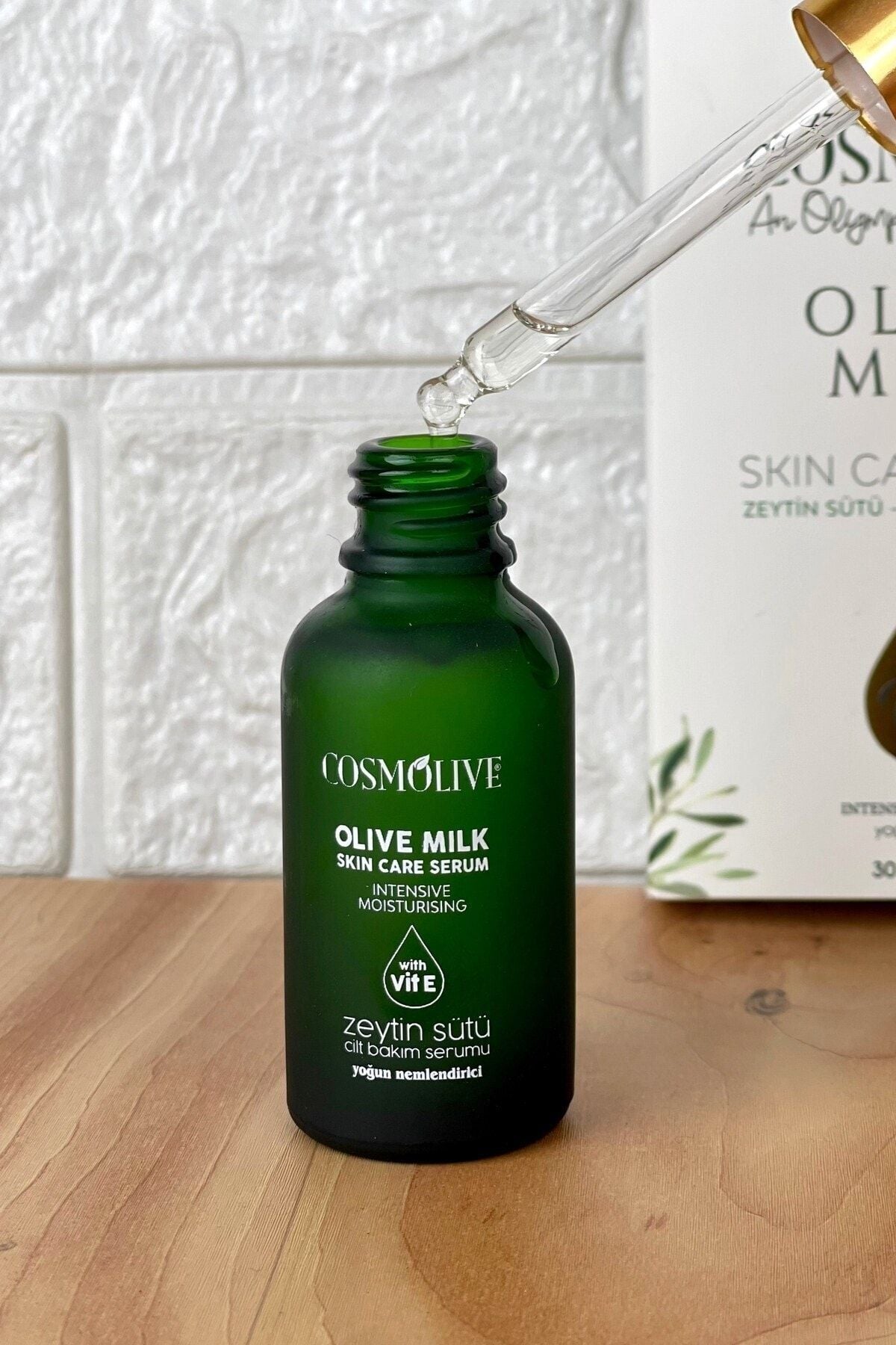 Cilt Serumu Zeytin Sütü Göz Çevresi Ve Cilt Yoğun Nemlendirici Besleyici 30 ml - 2