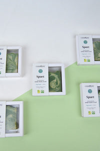 %100 El Yapımı Yüz Saç Cilt Bakımı Sabun Nane Limon Sporcular Için 100 G - 5