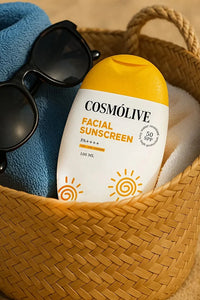 Güneş Kremi %100 Doğal Yüz Spf 5 Yağlı - Kuru - Karma Ciltler Su Bazlı