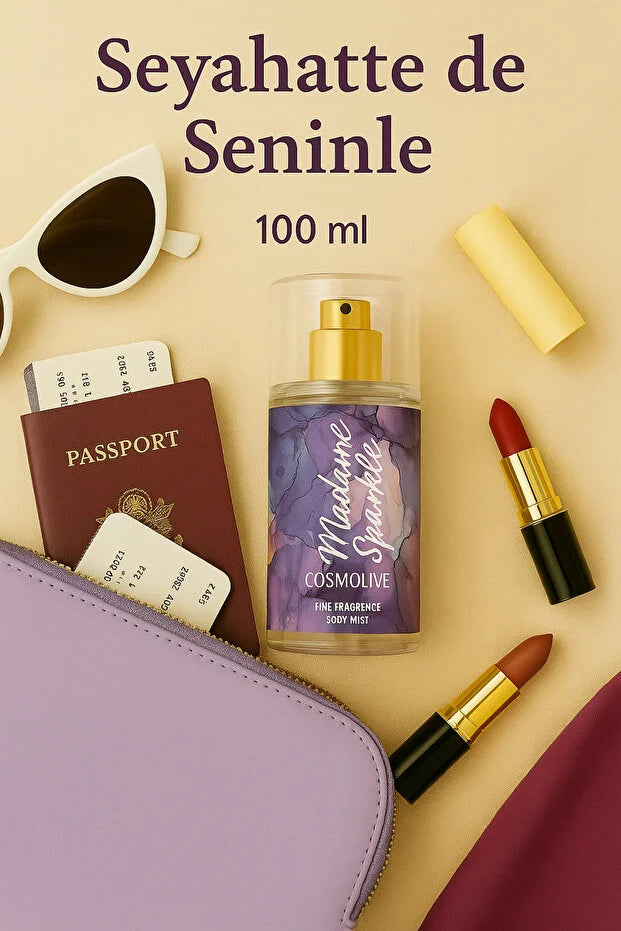 Body Mist Madame Sparkle Seyahat Boy