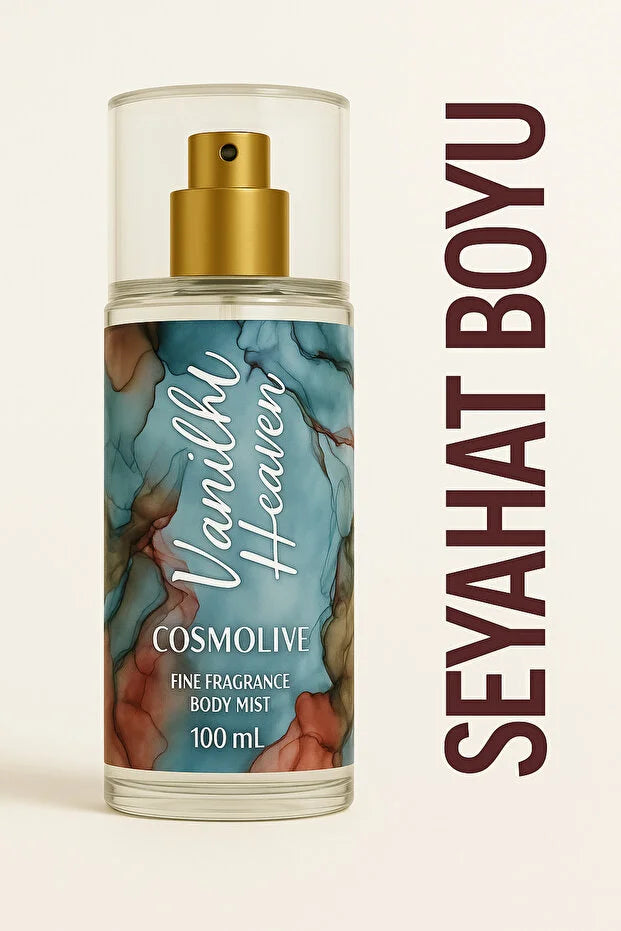 Body Mist  Vanilla Heaven Seyahat Boy
