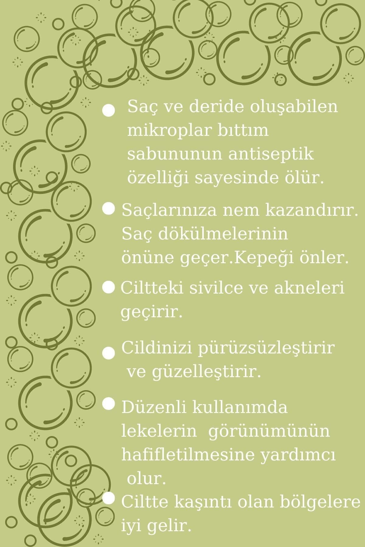 Katı Sabun Seti Doğal 6'lı Bıttım Pirinç Kükürt Eşek Sütü Ardıç Katranı Kil - 5