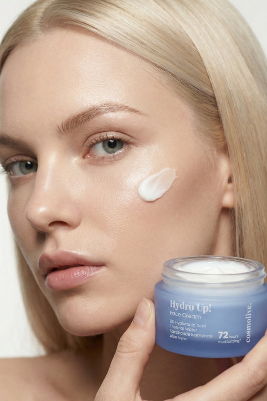 Yüz Kremi 72 Saat Etkili Nemlendirici 8d Hyaluronik Asit Aloe Vera Tüm Cilt Tipleri Su Bazlı - 3