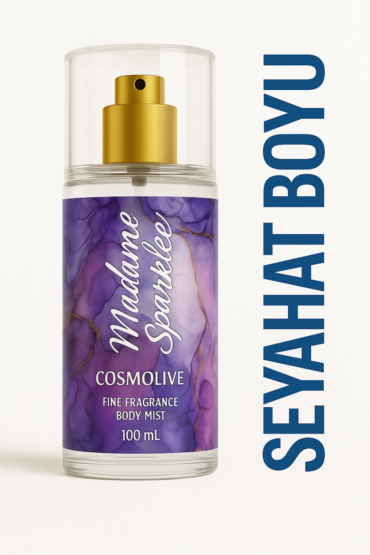 Vücut Spreyi Body Mist Sedir Ağacı & Yasemin Seyahat Boy Kadın Işıltılı Nemlendirici