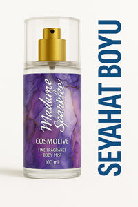 Vücut Spreyi Body Mist Sedir Ağacı & Yasemin Seyahat Boy Kadın Işıltılı Nemlendirici