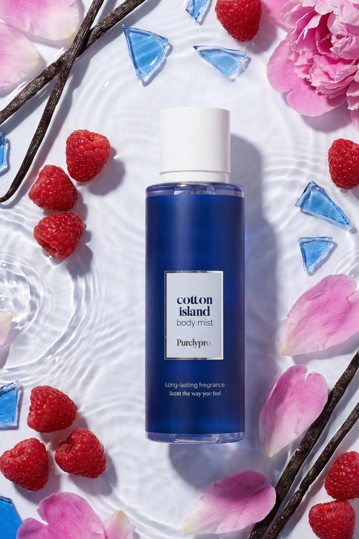 Vücut Spreyi Body Mist Scandalous Cotton Island Kadın Işıltılı Nemlendirici - 4