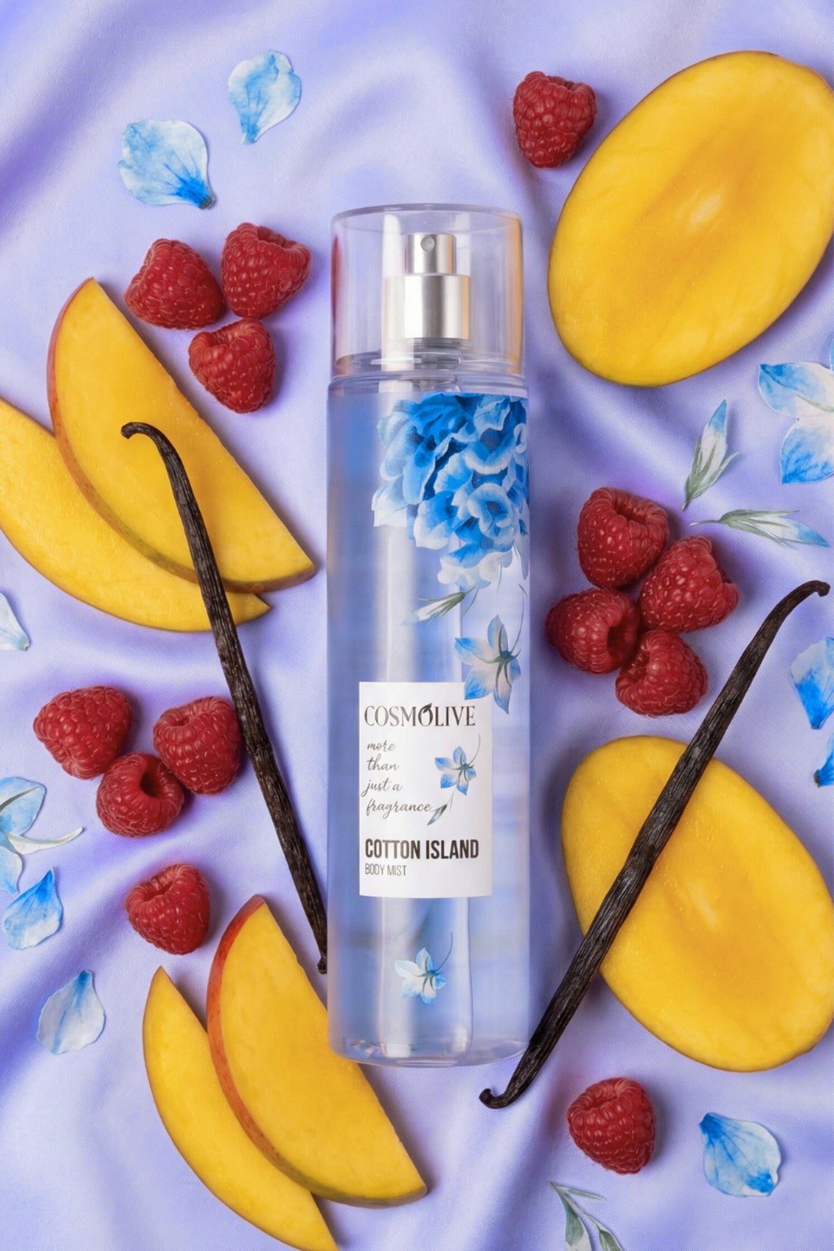 Vücut Spreyi Body Mist Scandalous Cotton Island Kadın Işıltılı Nemlendirici - 3