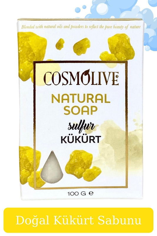 Doğal Sabun Kükürt & Karşıtı Yağlanma Önleyici 100 gr