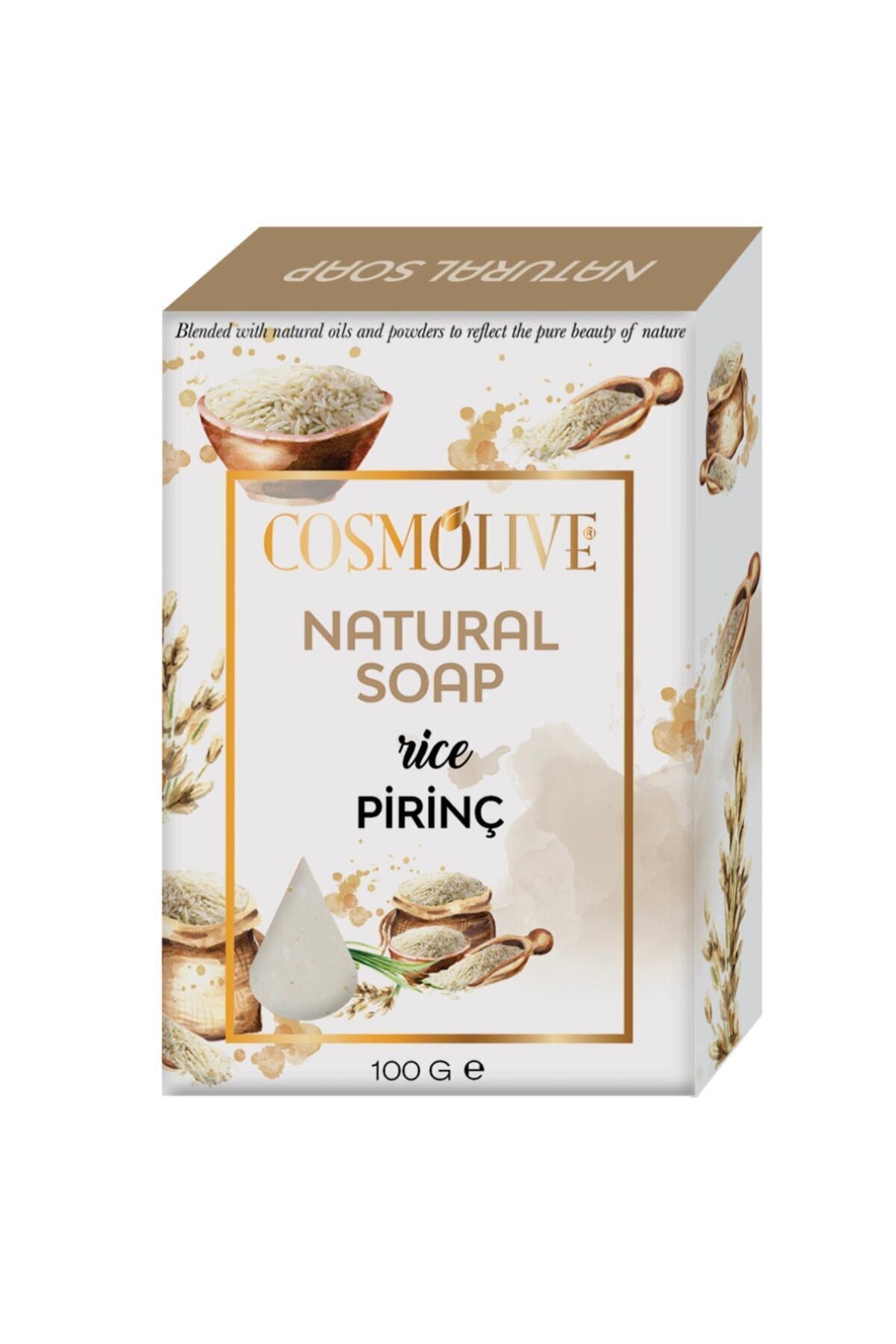 Doğal Sabun Pirinç Karşıtı Güçlü Saçlar Peeling Etkili 100 gr