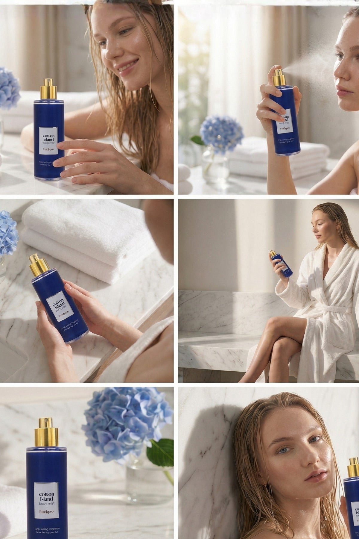Vücut Spreyi Body Mist Scandalous Cotton Island Kadın Işıltılı Nemlendirici - 6