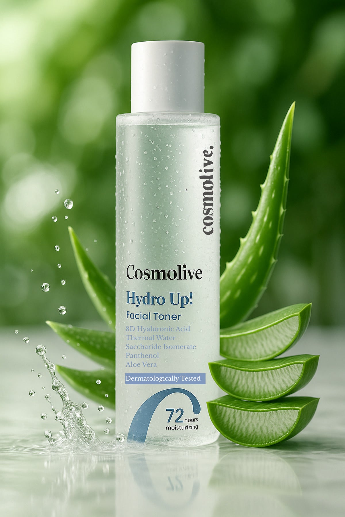 Yüz Toniği Dermatolojik Onaylı Nemlendirme Yatıştırma Cilt Bariyeri Güçlendirici