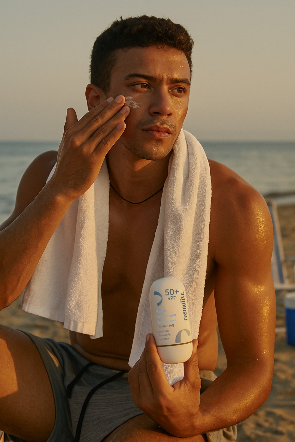 Güneş Kremi %100 Doğal Mineralli Yüz Spf 50 Yağlı - Kuru - Karma Ciltler Su Bazlı - 6