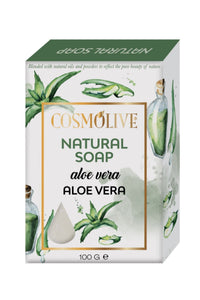 Doğal Sabun Aloe Vera Yüz Saç Cilt Bakımı Kokulu 100 gr