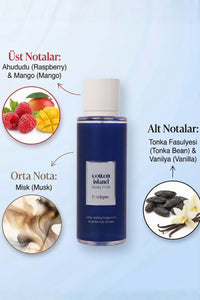 Vücut Spreyi Body Mist Scandalous Cotton Island Kadın Işıltılı Nemlendirici - 3