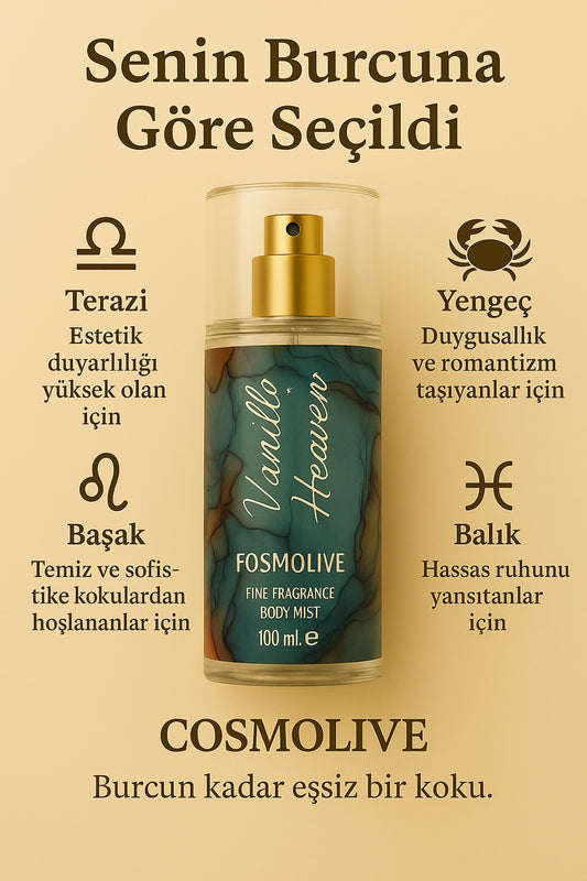 Vücut Spreyi Body Mist Amber Romance Vanilla Heaven Seyahat Boy Nemlendirici - 2