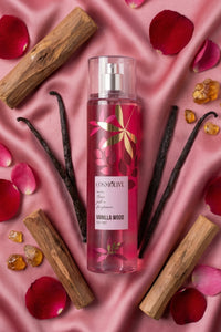 Vücut Spreyi Body Mist Gold Angel Vanilla Wood Kadın Işıltılı Nemlendirici 250 ml - 3