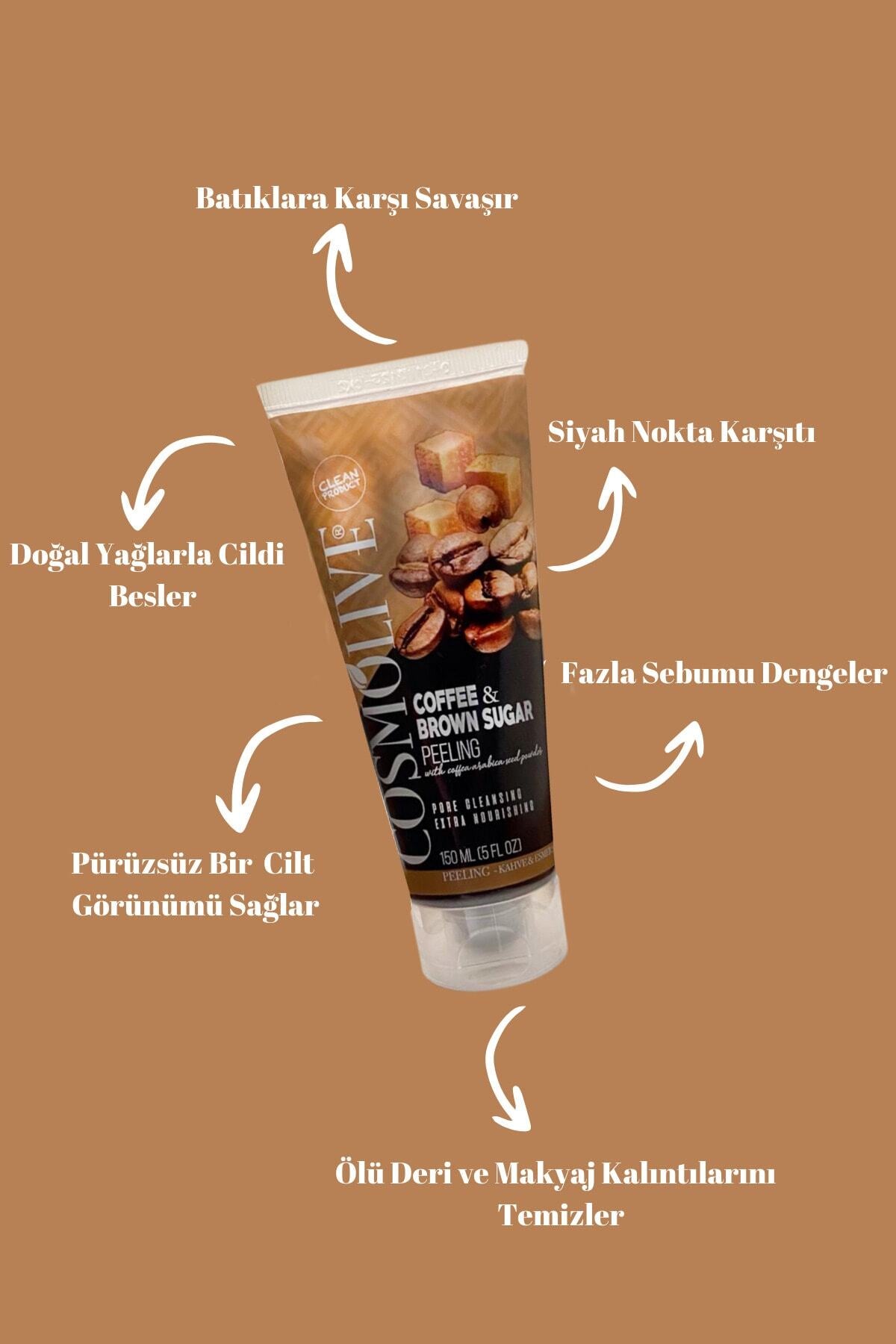 Peeling Kahve-şeker Arındırıcı, Nemlendirici Cildi Aydınlatan Yüz Ve Vücut Şeker Peelingi 150 ml - 2