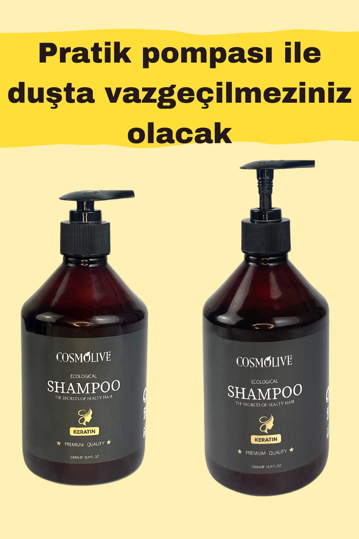 Ekolojik Şampuan Keratin 500 ml - 3
