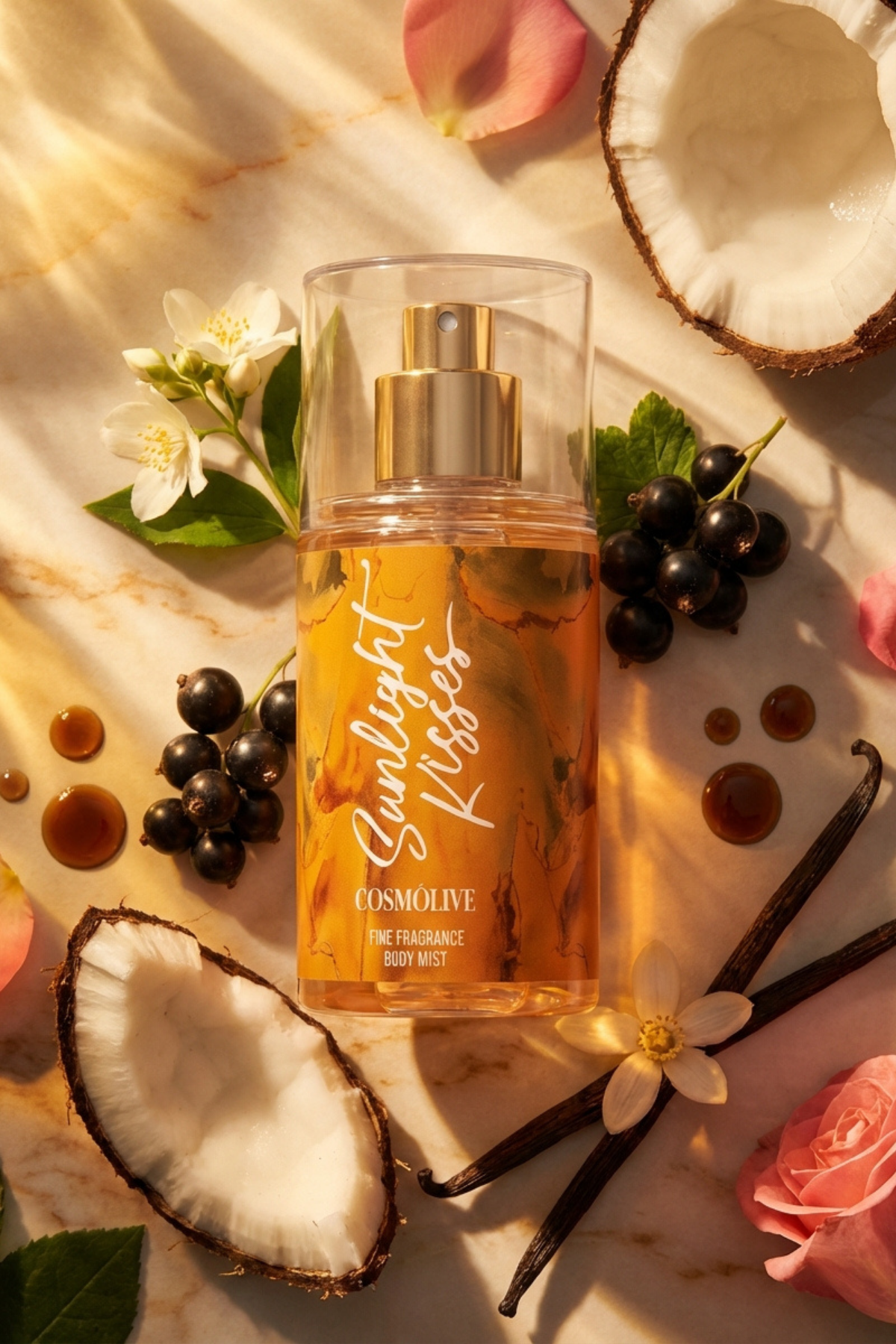 Eau Des Vahines Sunlight Kisses — Seyahat Boy Vücut Spreyi 100ml