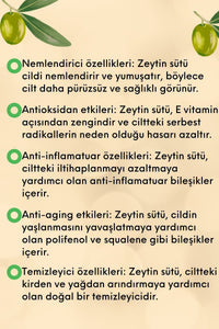 Zeytin Sütü Cilt Bakım Serumu Nemlendirici Ve Canlandırıcı 30 Ml - 4