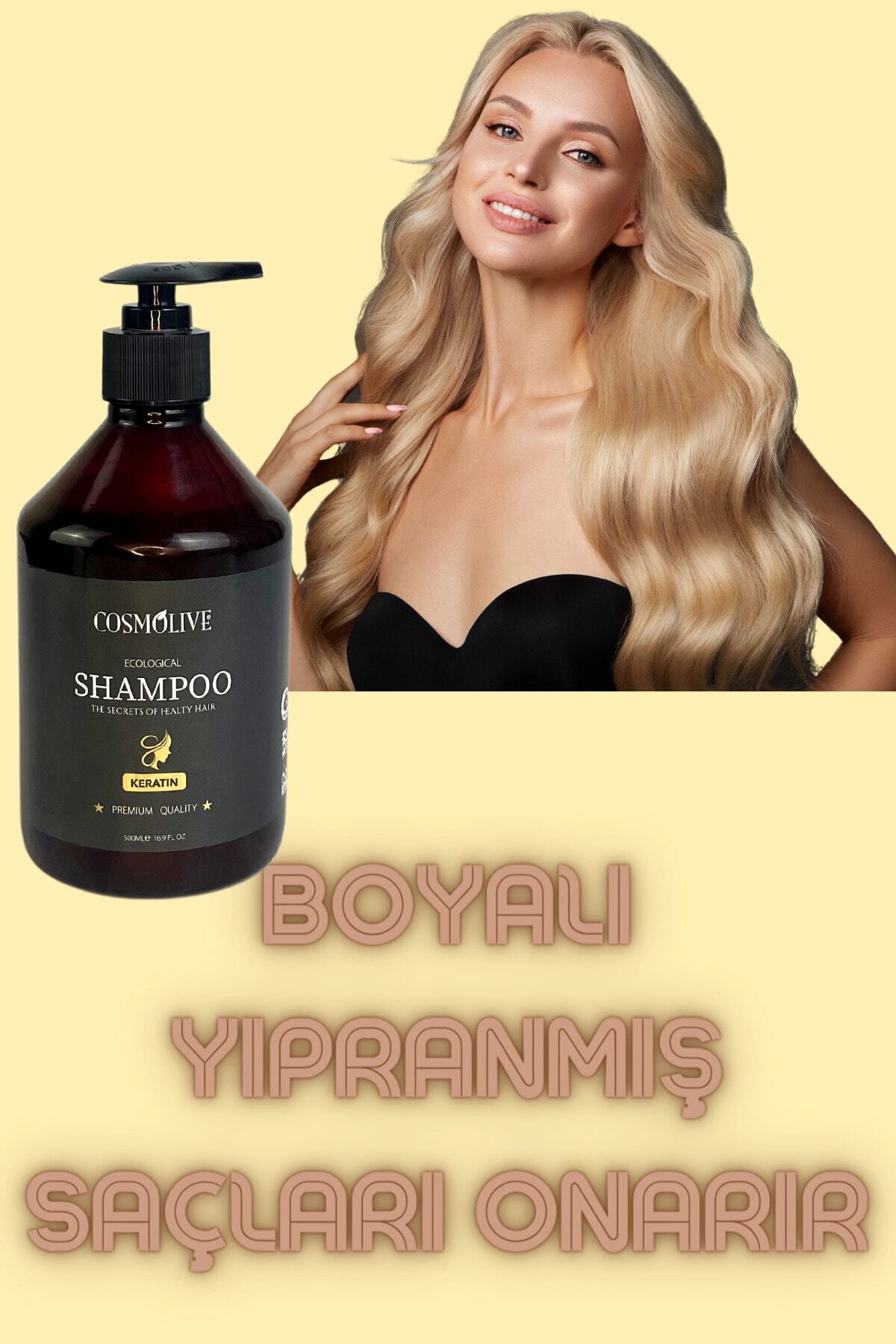 Ekolojik Şampuan Keratin 500 ml - 4