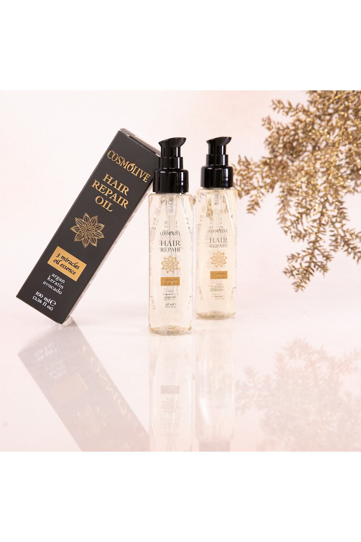 Saç Onarıcı Yağ Argan Keratin Ve Avakado Yağı Içerir 100 Ml - 4