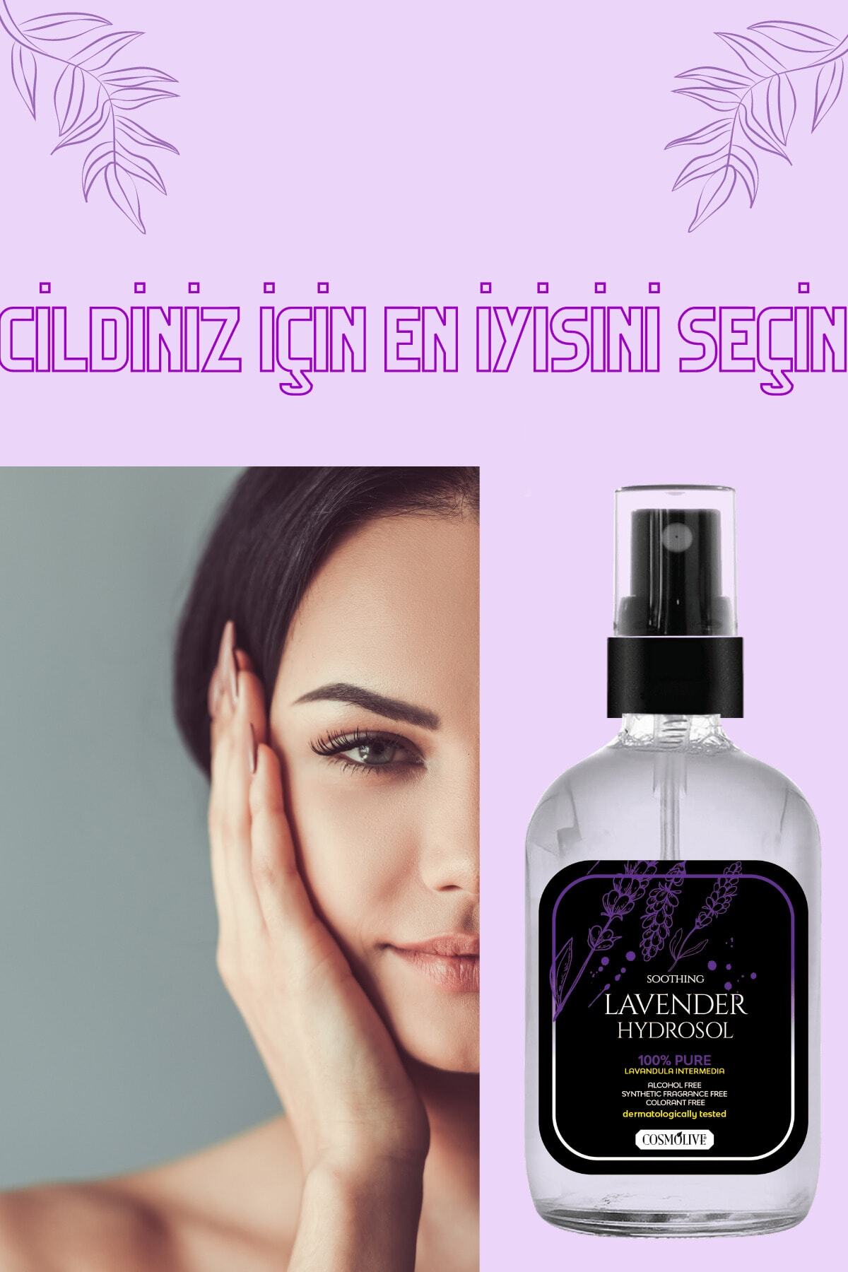 Lavanta Suyu Yüz Ve Vücut Toniği Premium Craft Kutu Cam Şişe - Hidrosol 240 ml - 7
