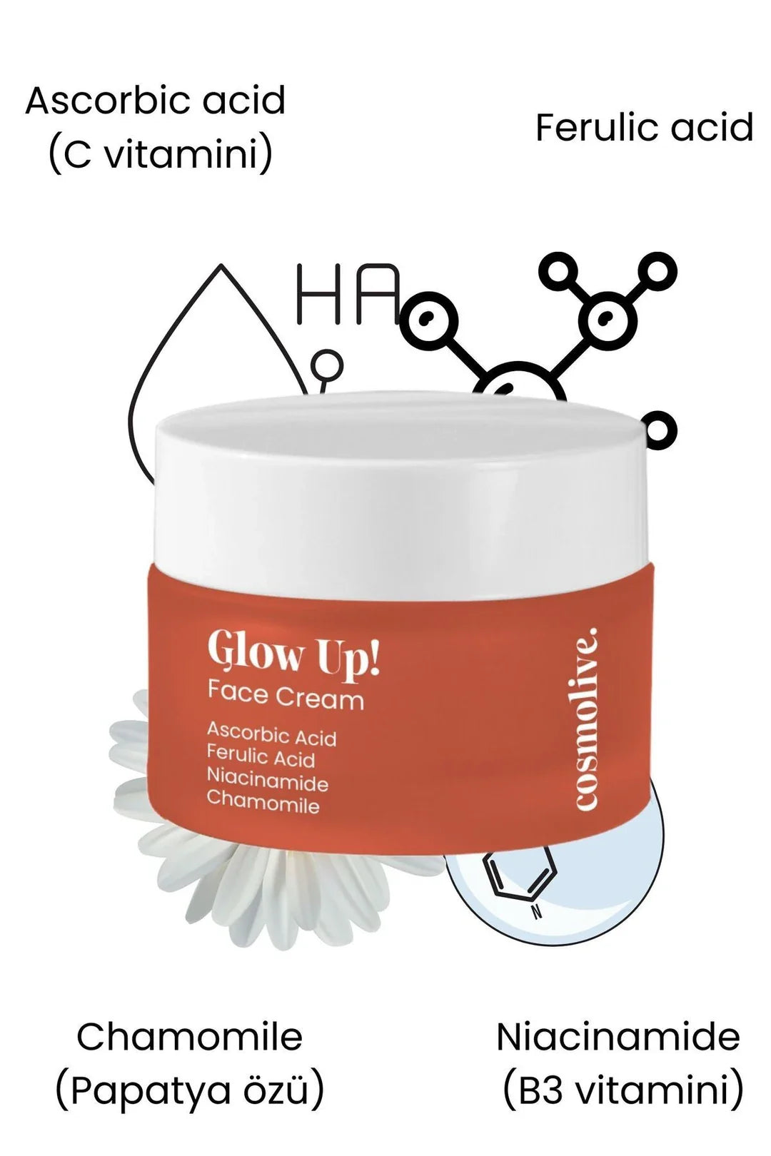 Yüz Kremi  Glow Up! Aydınlatıcı