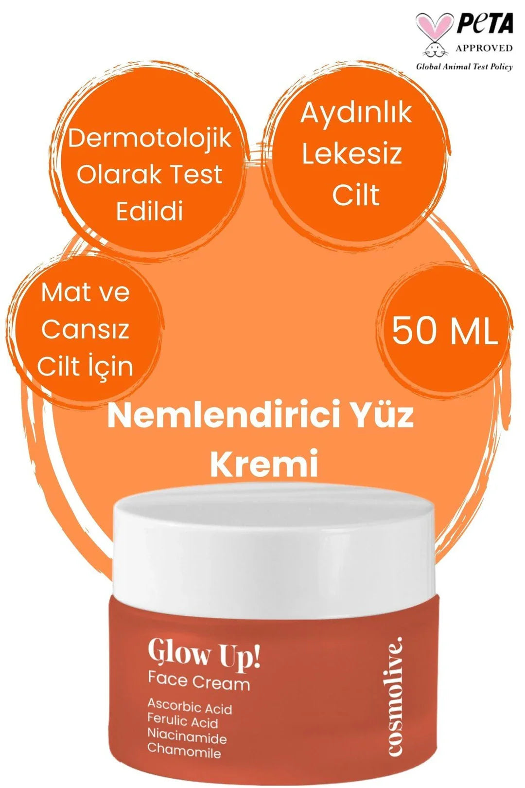 Yüz Kremi  Glow Up! Aydınlatıcı
