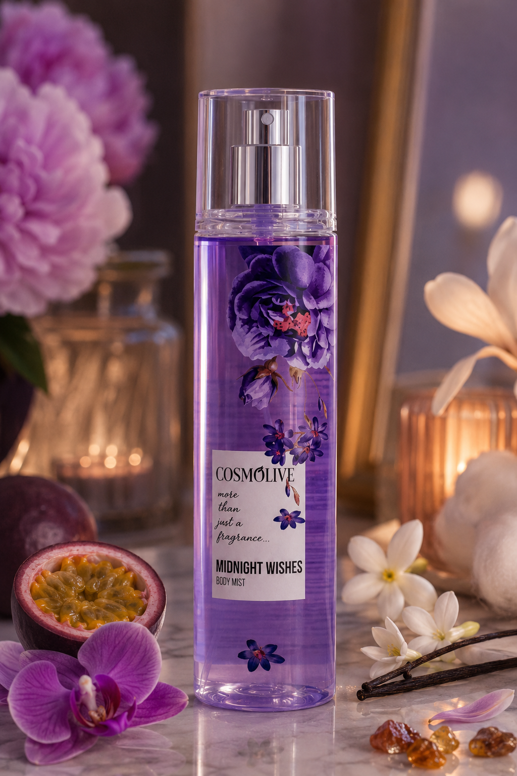 Cosmolive 3’lü Premium Body Mist Seti – 3 Al 2 Öde | 250 ml x 3