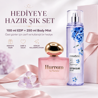 Hürrem Parfüm & Cotton Island Body Mist Vücut Spreyi İkili Set