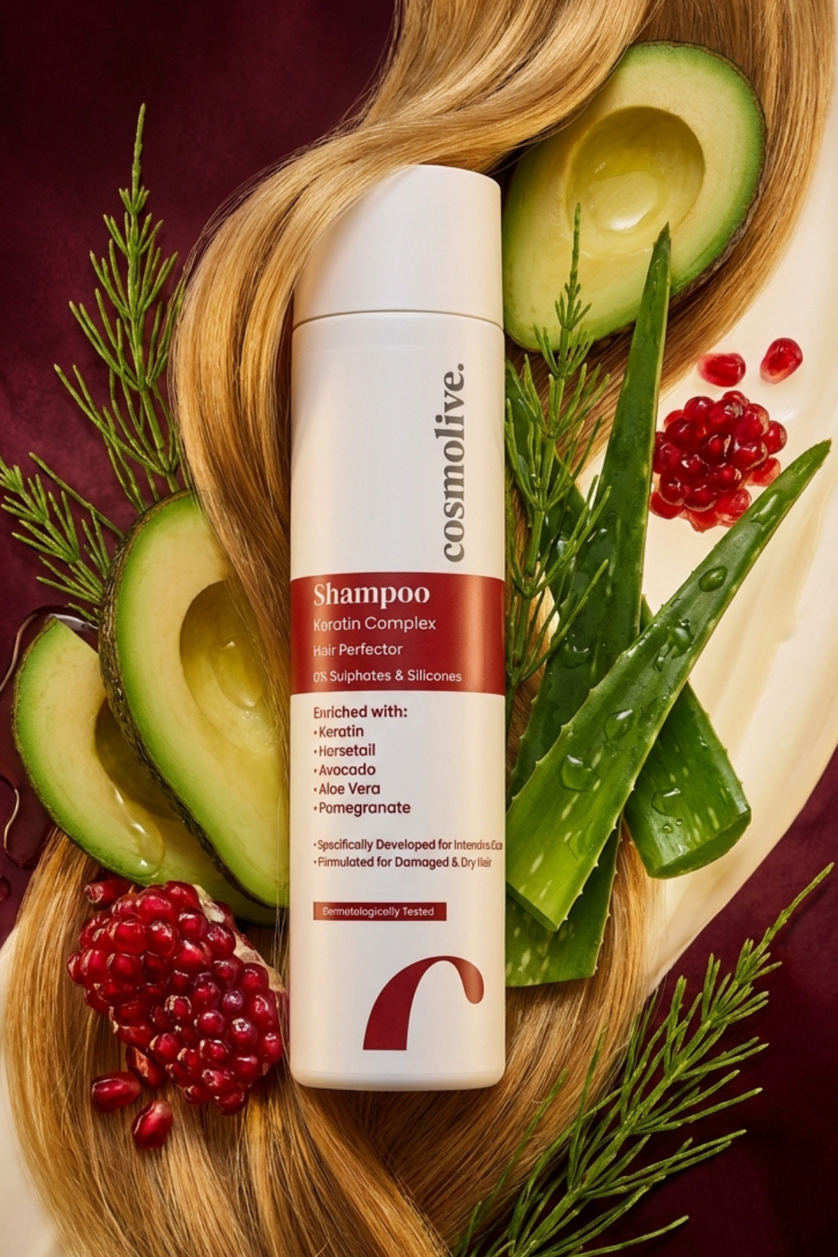 Saç Için Kolay Tarama- Saç Teli Güçlendirici Hair Conditioner Keratin Şampuan