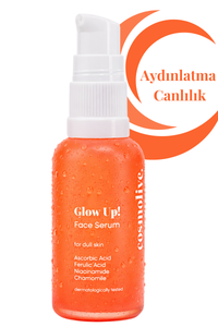 Profesyonel C vitamini Yüz Serum Aydınlatıcı Askorbik Asit Ferulik Asit